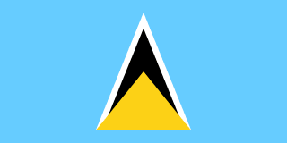 St Lucia Flag